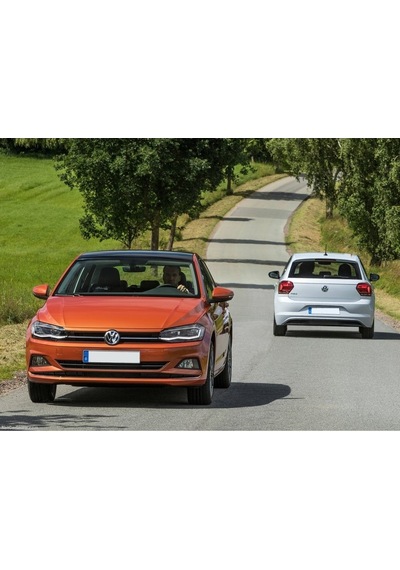 VW Polo 2018-2020 Yan Baş Airbag Yazısı Kapağı Gri 5G0853437 1 Ad