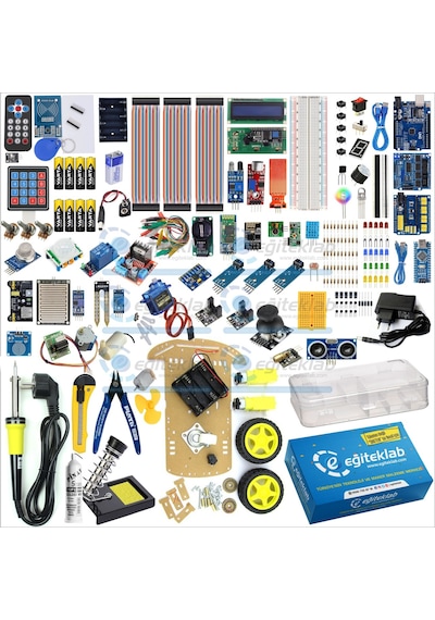 Arduino Mega Premium Sensör Eğitim Seti