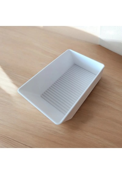 Buradabulabilirsin 3d Baskı Pasta Malzeme Organizeri Kabartma Tozu Vanilya Poşet Saklama Kutusu Mutfak Dolabı Beyaz Bbz