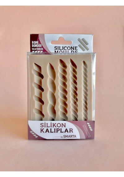 Silikon Kalıp /mobilya Süsleme/ Halat Bordür Smarta Beji