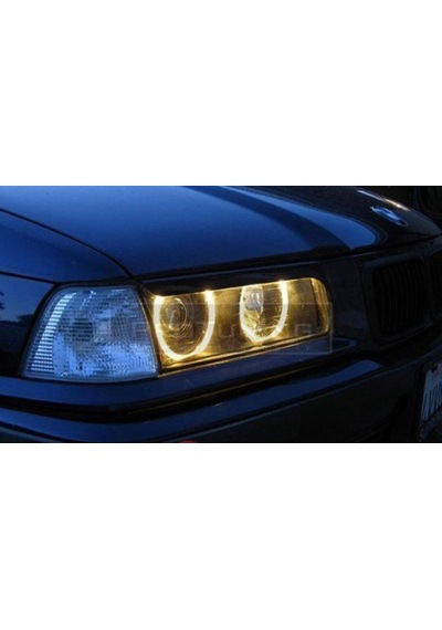 Bmw E36 Led Angel Halka Seti Günışığı Oem Ton Far İçi Halka Premium