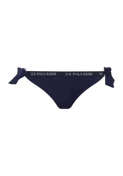 U.S. Polo Assn. Kadın Lacivert Kalın Ipli Bikini Alt Lacivert