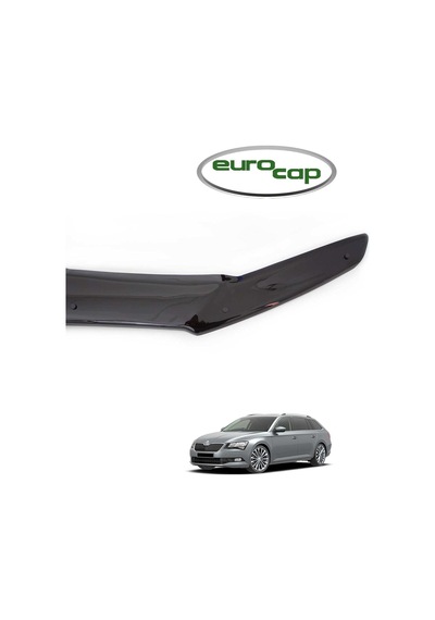 Eurocap Skoda Superb Ön Kaput Maskesi Koruma Rüzgarlığı Deflektö