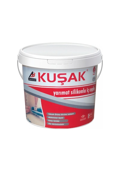 Asrın Kuşak Silikonlu İç Cephe Siyah 10 KG