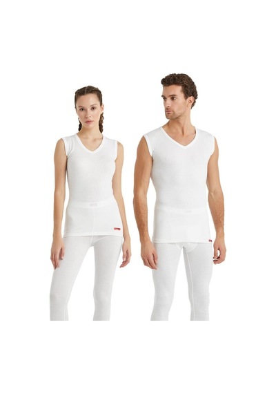 Blackspade V Yaka Thermal Atlet Unisex İçlik Beyaz C3t4n2o9 001