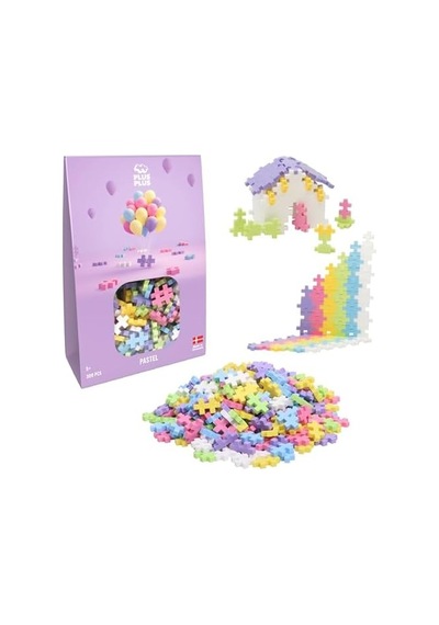Klocki Mini Pastelowe 300 Elementów W Opakowaniu