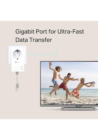 Tp-link Tl-pa7017p Kit, Av1000 Gigabit Passthrough Powerline Başl