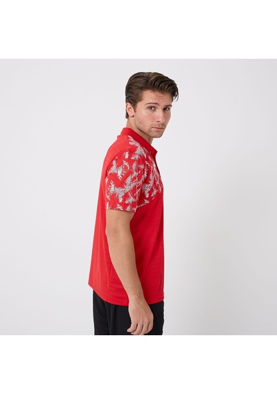 Kırmızı Joma Erkek Futbol Polo T-shirt Premium 9212326 KIrmızı