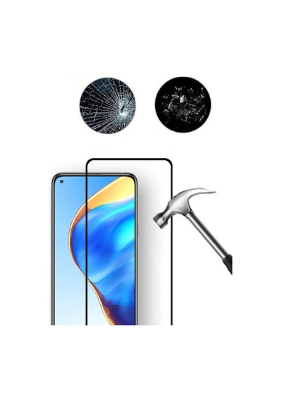 Xiaomi Mi 10T Pro 5G Kenarları Kırılmaya Dayanıklı Cam Ekran Film