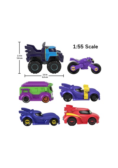 Fisher-price Batwheels Bam Batmobile Bam The Batmobıle