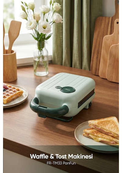 Fressi FR-TM33 Panfun Tost Ve Waffle Makinesi