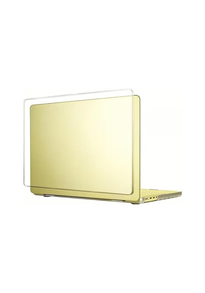Macbook İle Uyumlu Şeffaf Kapak Kılıf Neo 13 İnç A3404 İçin Tasalanmış, Şeffaf Parlak Premium Sert K