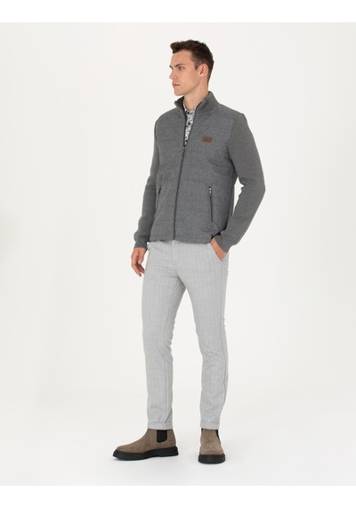 Pierre Cardin Erkek Gri Kanvas / Chino Pantolon 50278471-vr024 Gri