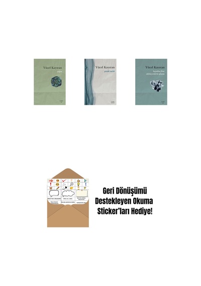 Çalgın + Poetik Varlık + Hayaline Firar Edemeyenlerin Afsunu + Okuma Sticker'ları