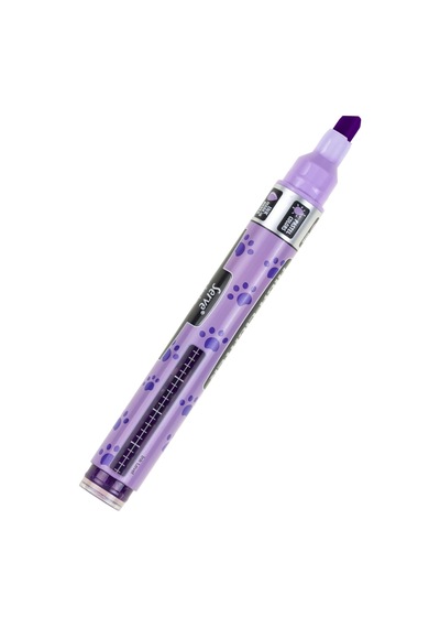 Lexroo Lıkıt Kalem Desenli Pastel Lavanta