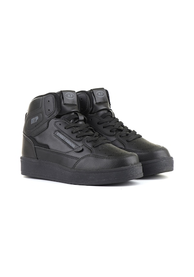 M.p. Street High Cilt Bilekli Unisex Sneaker 667800001218 01 Siyah Siyah