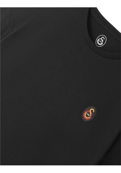 Gsstore Galatasaray Çocuk Siyah T-shirt Sarıkırmızı