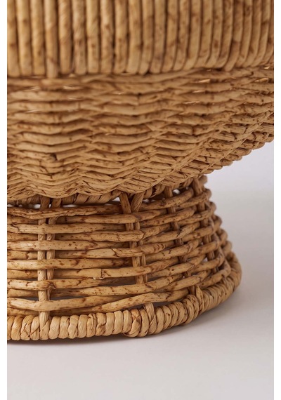 Hasır Ayaklı Rattan Meyvelik 28 Cm