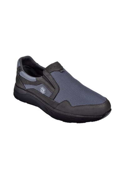 Forelli Comfort Üzeri File Erkek Spor Ayakkabı For-46005 Füme Füme