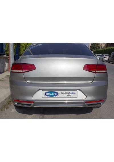 Vw Passat B8 Krom Bagaj Alt Çıtası 2015-2019