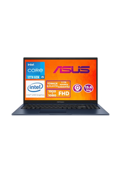 Asus VivoBook 15 X1504ZA-NJ1020012 i5-1235U 8 GB 512 GB SSD 15.6" W11P Dizüstü Bilgisayar