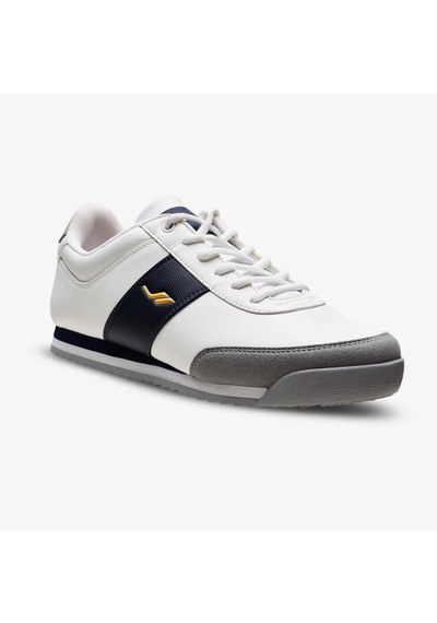 Lescon Flint 3 İnce Taban Erkek Sneakers Spor Ayakkabı Beyaz - Lacivert
