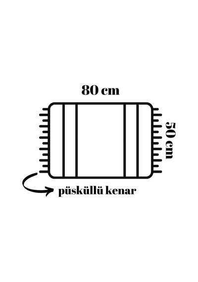 Banyo Halısı Dijital Baskılı Banyo Paspası 50x80 Polyester Kaymaz Tabanlı Duş Paspası Deer Beyaz