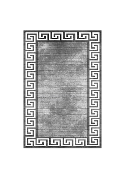 West Home Dijital Baskı Yıkanabilir Kaymaz Taban Salon Halısı Mutfak Halısı Yolluk Ve Banyo Paspası Wh 281 Grey