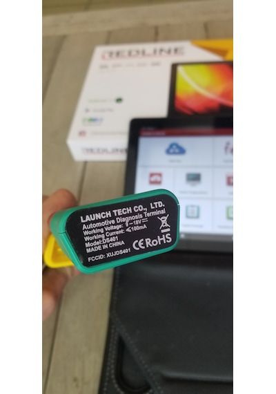Launch Tablet Set X431 Set Golo Yeşil Kafa Xdıag Onlıne Yazılı...