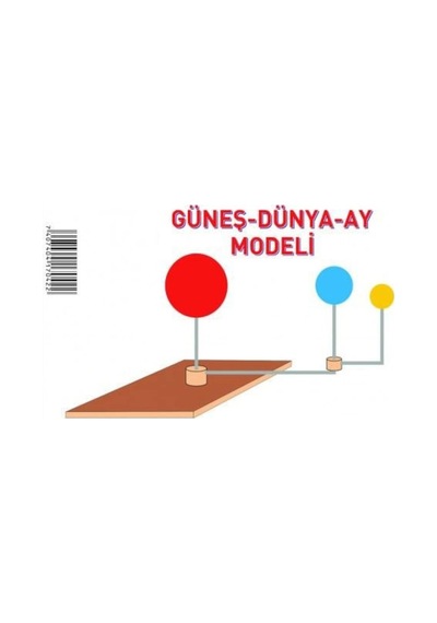 Güneş Dünya Ay Maketi Deney Seti Eğitim Seti