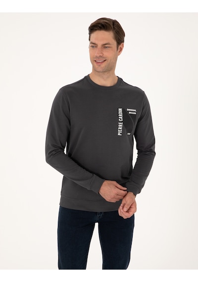 Pierre Cardin Erkek Antrasit Sweatshirt 50317750-vr006 Antrasit