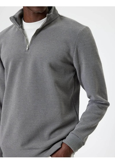 Koton Erkek Sweatshirt Antrasit 5wam70041mk 25ky59000123 Y5903 Antrasit