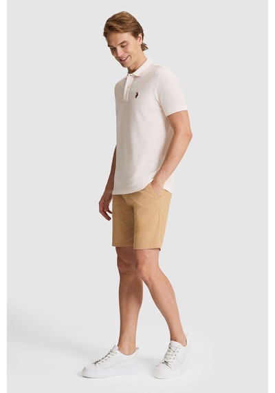 U.S. Polo Assn. U.s. Polo Assn. Erkek Krem Tişört Basic 50326972-vr071