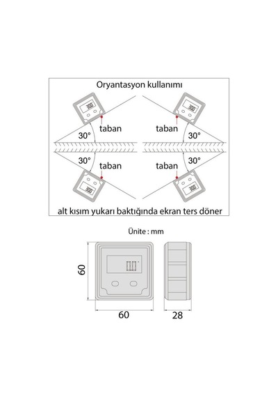 İnsize 2170-1 Dijital Eğim Ölçer
