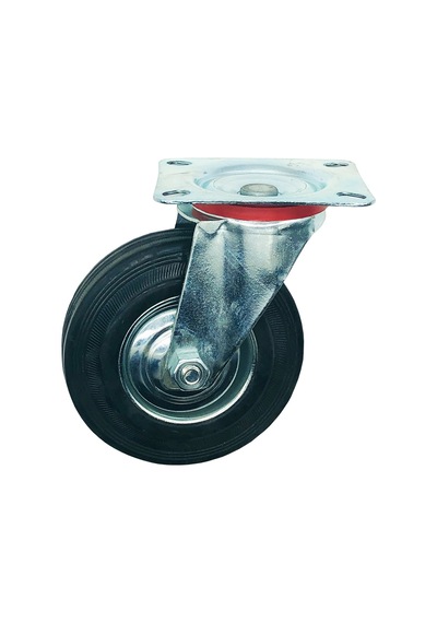 Yük Taşıma Lastik Teker Dönerli 125 X 37,5 Mm Servis Tekeri