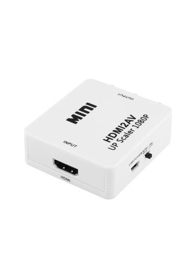 Hdmı To Rca Tos Av Çevirici Dönüştürücü Tüplü Tv Av Video Adaptör 4552