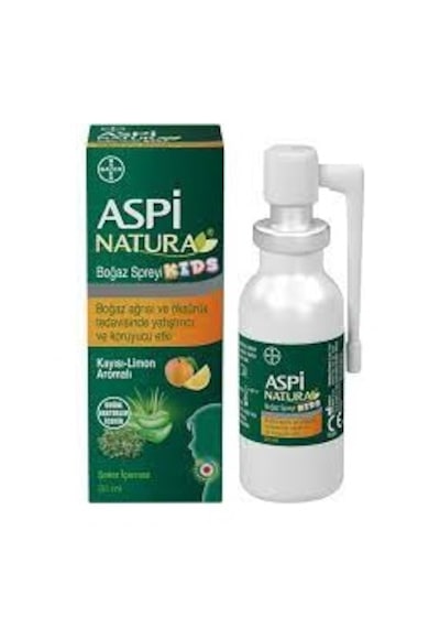 Aspi Natura Çocuk Boğaz Spreyi 20 Ml
