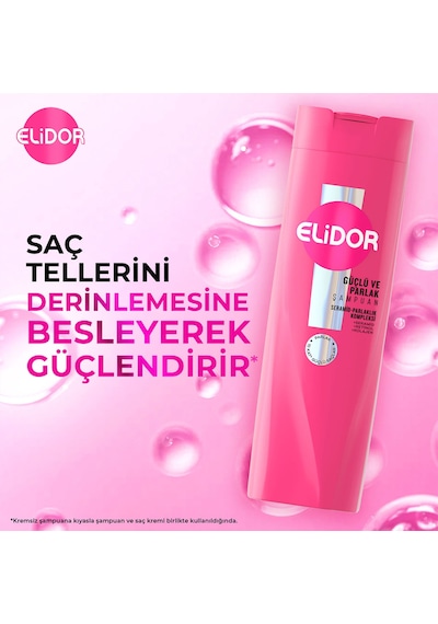 Elidor Güçlü ve Parlak Superblend Saç Bakım Şampuanı 400 ML