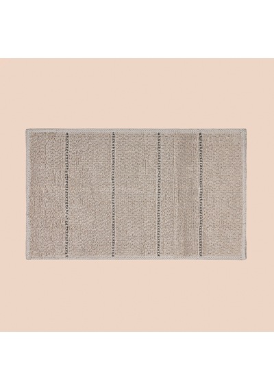 Soft Fayn Banyo Paspası - Ekru - 50x80 Cm Çok Renkli
