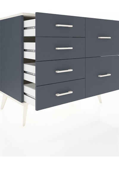 Hyperion Şifonyer 6 Çekmeceli 88x44x80 Antrasit-aytaşı/antrasit Aytaşı/antrasit Hyperion Şifonyer 6 Çekmeceli 88x44x80 Antrasit-aytaşı/antrasit Aytaşı/antrasit