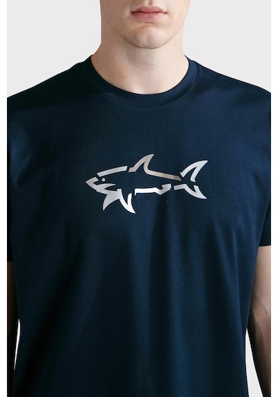 Paul & Shark Erkek T Shirt 24411085 013 Lacivert Lacivert