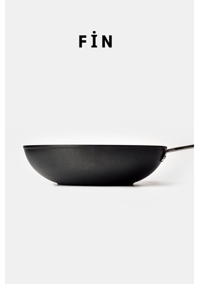 Fin Wok Tava 28 Cm Siyah