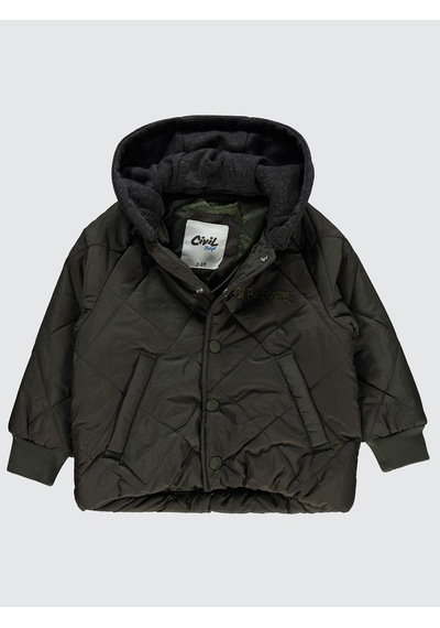 Civil Boys Kapitone Owersize 2-5 Yaş Mont - Haki Açık Haki