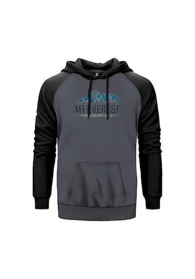 Everest 8848 M Gri Renk Reglan Kol Sweatshirt Gri