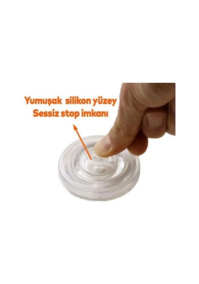 Çok Amaçlı Yapışkanlı Şeffaf Duvar Kapı / Pencere / Duvar Tamponu Stoperi, Stopperi