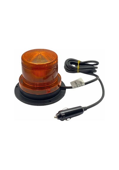 12V-24V Çakar Tepe Lamba Mıknatıslı Çakmak Fişli Ledli (130x90) T