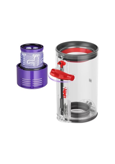 Dyson V10 Uyumlu Toz Haznesi Ve Filtre Seti