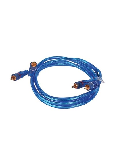 2 Rca 2 Rca 1.6 Metre Mavi Şeffaf Kablo