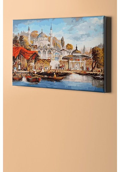 Webstyle Sayılarla Boyama Seti Kasnaklı Zamanlar Istanbul 40 X 50 Cm