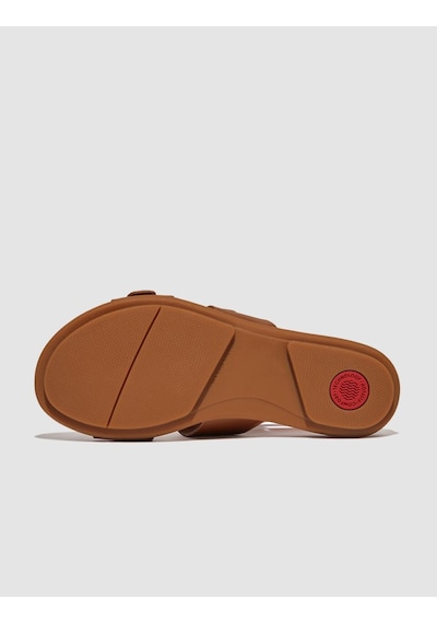 Fitflop Gracıe Fv1 Çift Tokalı Taba Kadın Terlik Taba